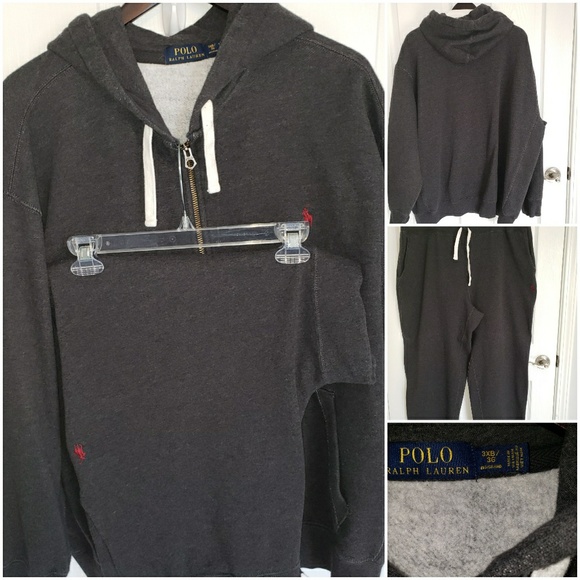 polo matching sweat suit